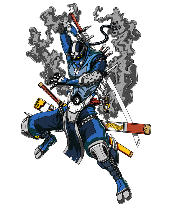 https://images.fineartamerica.com/images/artworkimages/medium/3/robot-ninja-samurai-nikolay-todorov-transparent.png