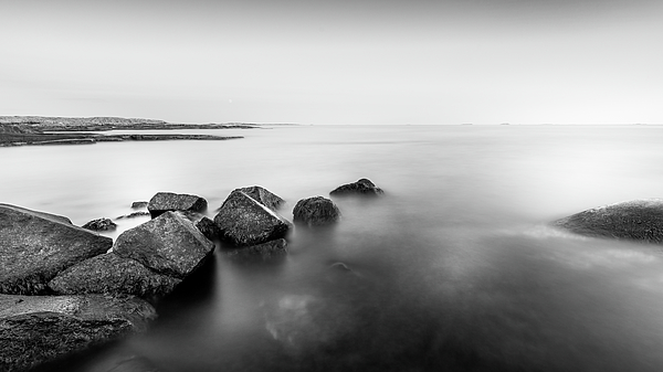 Nicklas Gustafsson - Rocky Coastal Landscape And Smooth Water