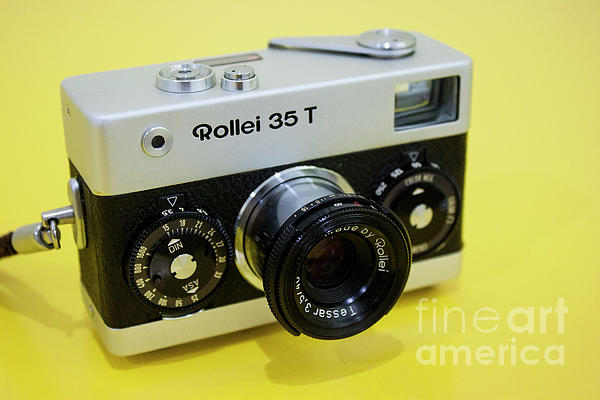 Rollei 35t Greeting Card by Danaan Andrew