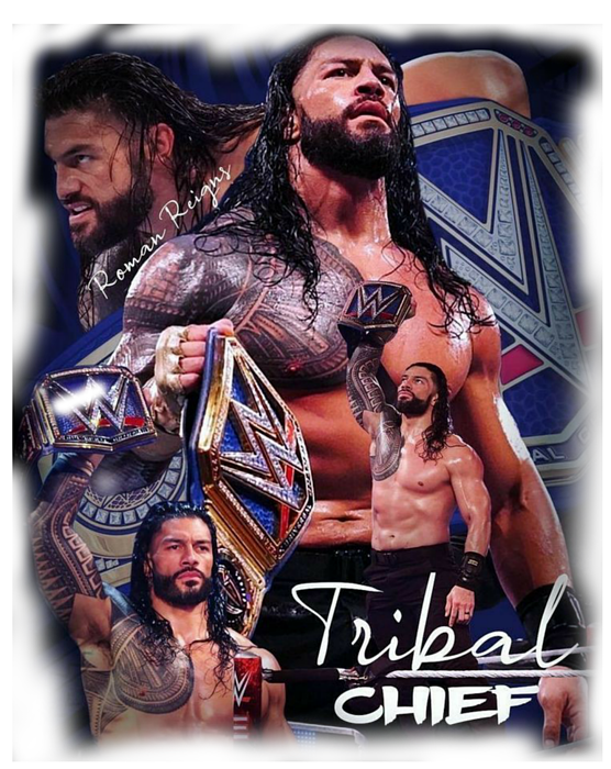 Roman reigns the Tribal CHIEF Fleece Blanket