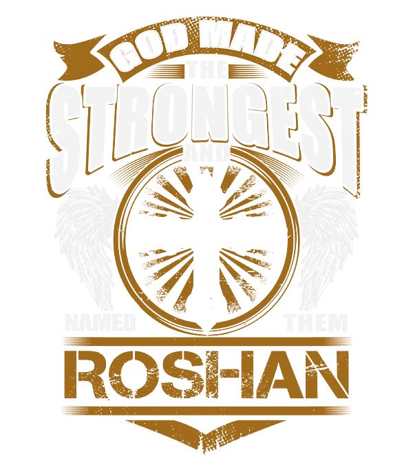 Roshan Name T Shirt Roshan God Found Gift Item Portable Battery Charger For Sale By Eik Song Koh
