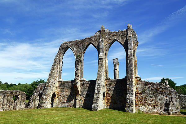 James Brunker - Ruined church at Bayham Abbery England