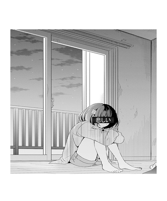 Sad Anime Girl Waifu Material Otaku Manga Aesthetic Gift T-Shirt by Doki  Doki - Fine Art America