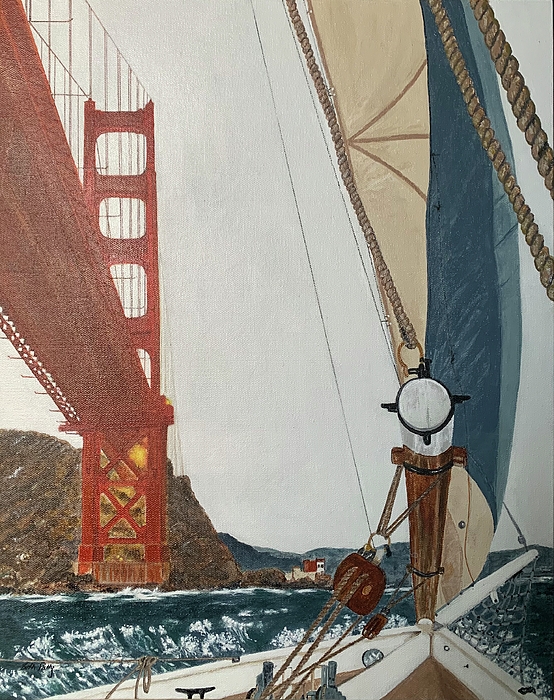 Beth Patty - Sailing the Golden Gate