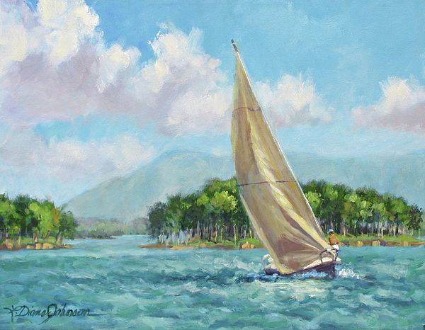 L Diane Johnson - Sailing to the Sun