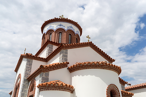 Georgia Mizuleva - Saint Archangels Church Against the Sky