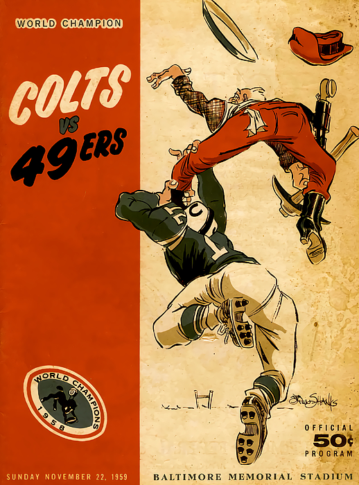 San Francisco 49ers Retro Vintage Art Mixed Media by Joe Hamilton