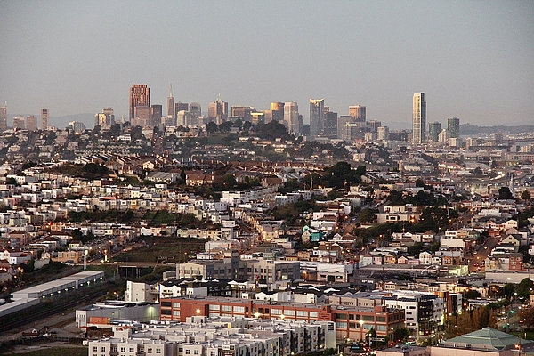 Masha Batkova - San Francisco Dusk Panorama