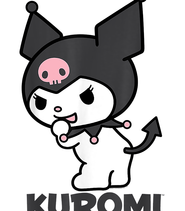 Sanrio Kuromi Backside Lo Digital Art by LucaJ Niya - Pixels