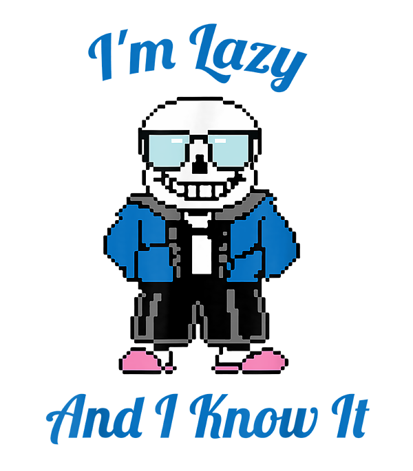 Sans the skeleton pixel