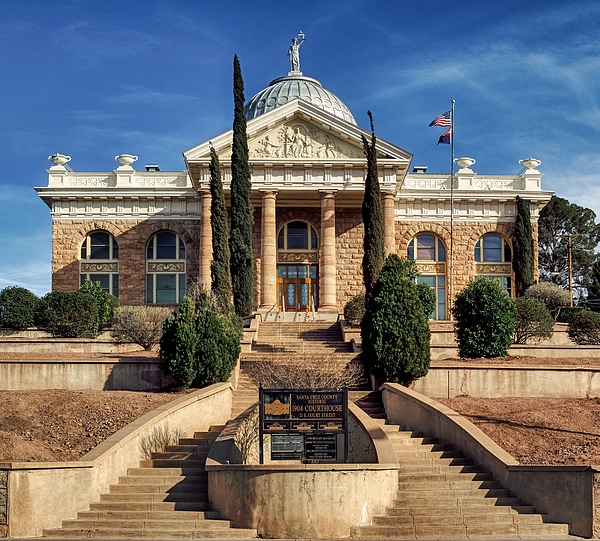 Santa Cruz County Courthouse Nogales New Mexico Jigsaw