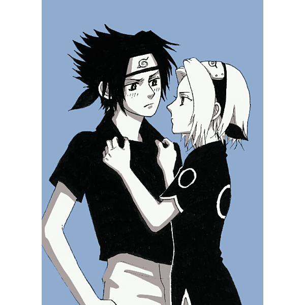 sasuke-media: Sasuke e Sakura (in love?)