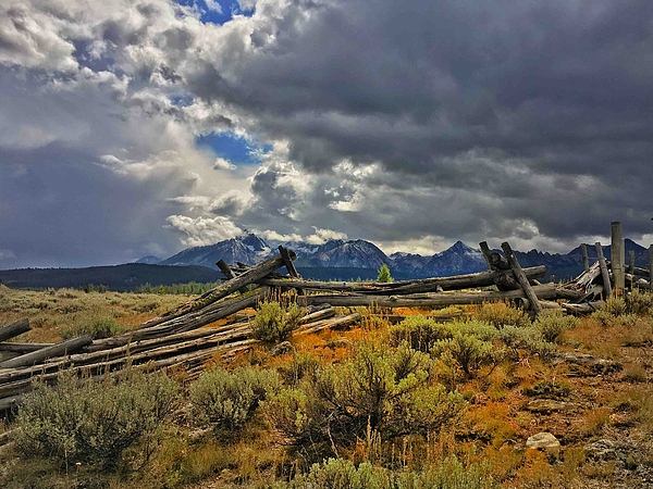 Jerry Abbott - Sawtooth Storm Clouds - Idaho #2