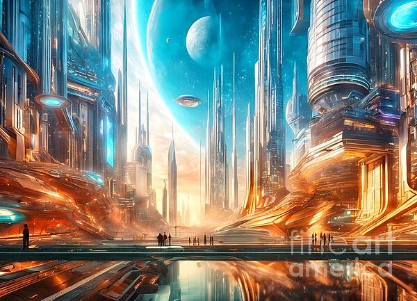 Zenya Zenyaris - Sci-Fi  City # 3