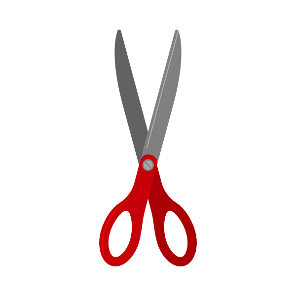 Scissors Vector Sticker by THP Creative - Pixels