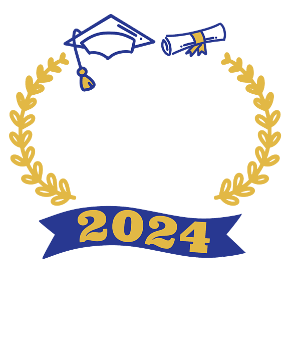 Senior Dad Class of 2024 Graduation Party Proud Daddy Funny Ringer T-Shirt  by Maximus Designs - Pixels