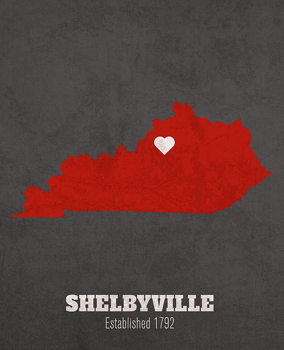 Shelbyville Kentucky City Map Founded 1792 University of Louisville Color  Palette Fleece Blanket