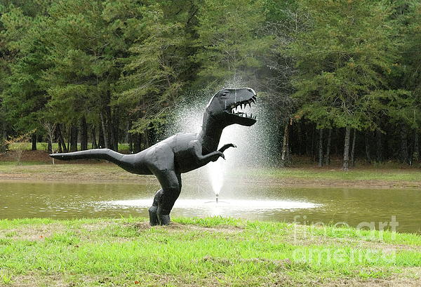 Gary Richards - Shower Time Dinosaur