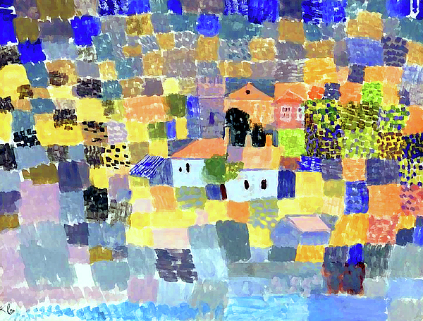 Paul Klee - Sicilian Landscape Coffee Mug by Jon Baran - Pixels Merch