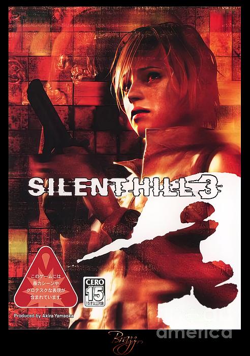 Silent Hill 3 REPRODUCTION Art Only No Disc No Case Ps2 -  Israel