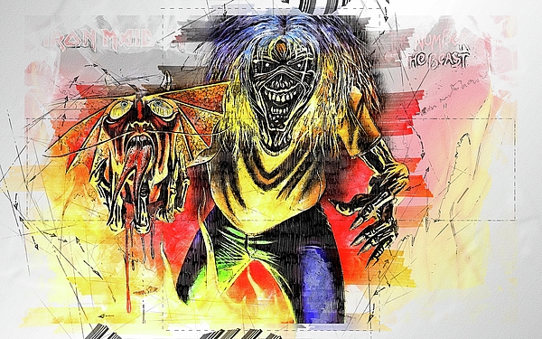 Singer Celebrity Music Iron Maiden Band Music United Kingdom Portable Battery Charger For Sale By Hervey Dopson