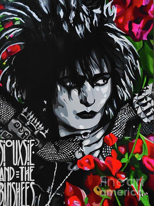 Siouxsie and the Banshees T-Shirt by Victoria Glaittli - Pixels