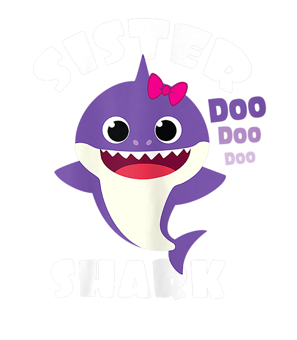Sister Shark Baby Shark f Greeting Card by Leevi Ayda
