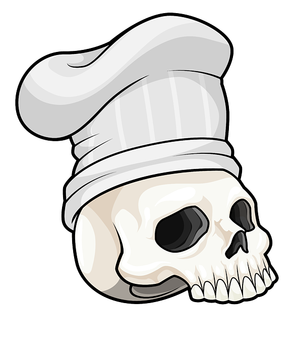 https://images.fineartamerica.com/images/artworkimages/medium/3/skull-as-cook-with-chef-hat-markus-schnabel-transparent.png