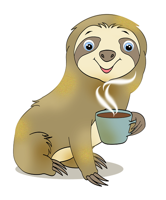 Funny Sloth Coffee Mug, Cute Sloth Gifts for Women and Men, 3D Coffee Mugs (Will Do Absolutely Nothing)