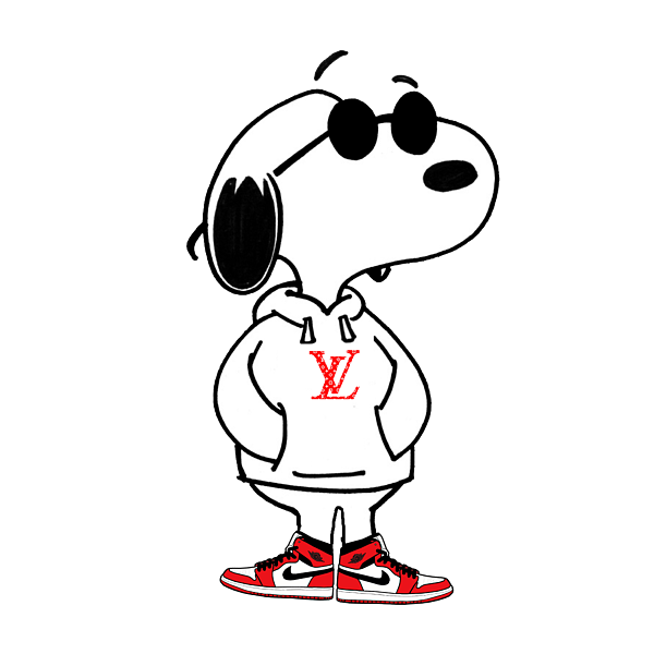 Snoopy Hypebeast Greeting Card For Sale By Splash Blazz