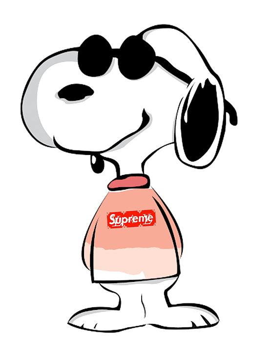 Snoopy Supreme T Shirt For Sale By Mariska Sari