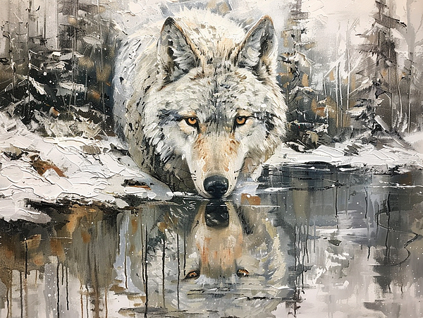 Jorge Urbina Gaytan - Snow Wolf