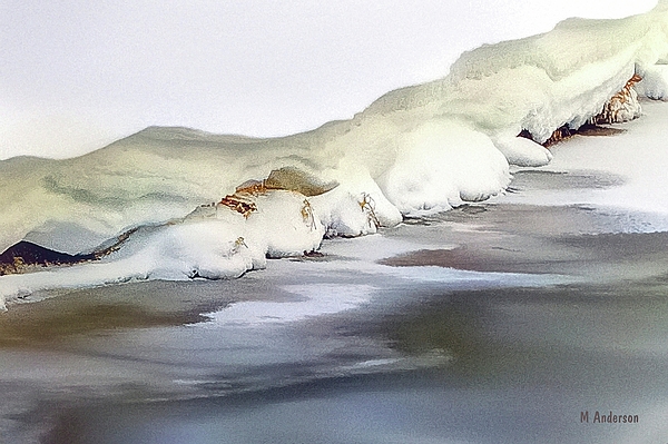 Michael R Anderson - Snowbank Abstract 2