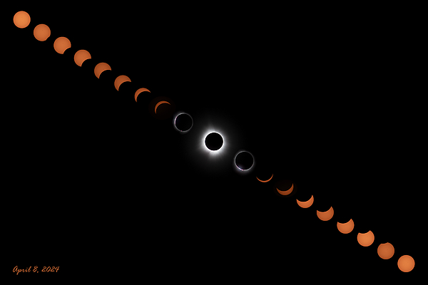 Bryan Davis - Solar Eclipse 2024 Phases ver. F