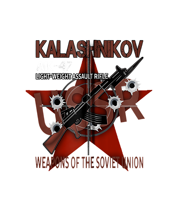 Kalashnikov AK-47 Vintage Poster