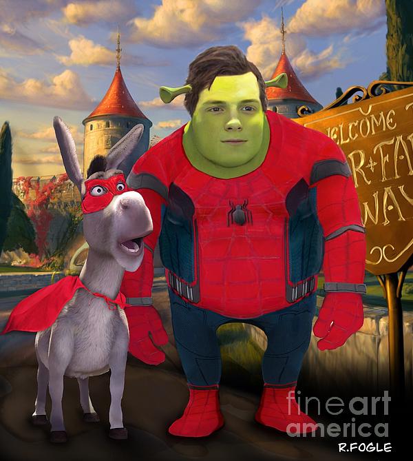 https://images.fineartamerica.com/images/artworkimages/medium/3/spiderman-shrek-rebekah-fogle.jpg