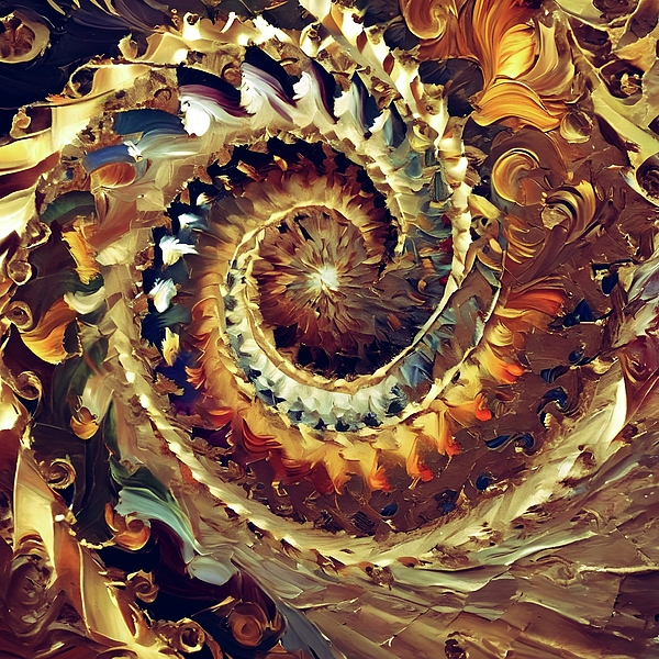 Donna R Chacon - Spiraling Fractal