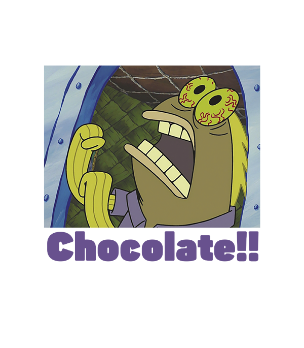 chocolate spongebob meme