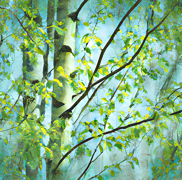 Amalia Suruceanu - Spring Birch Trees