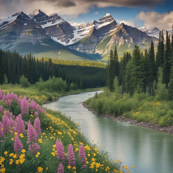 Pat Goltz - Spring in the Canadian Rockies