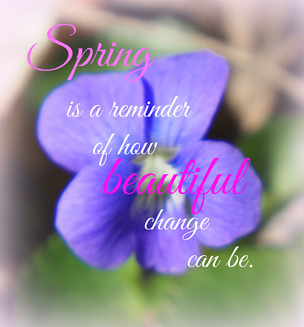 Karen Gallaher - Spring reminder