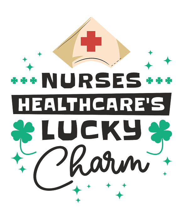 Lucky To Be A Nurse St Patricks Day' Women's Vintage Sport T-Shirt