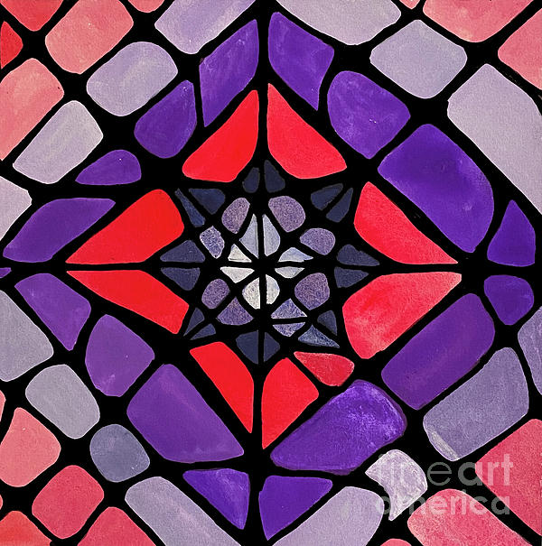 Lisa Neuman - Stained Glass Square