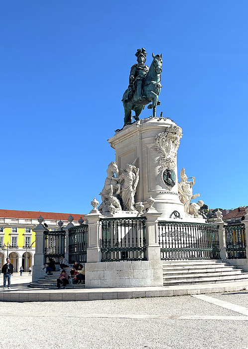 Allen Beatty - Statue of Joseph The First - Lisbon Portugal