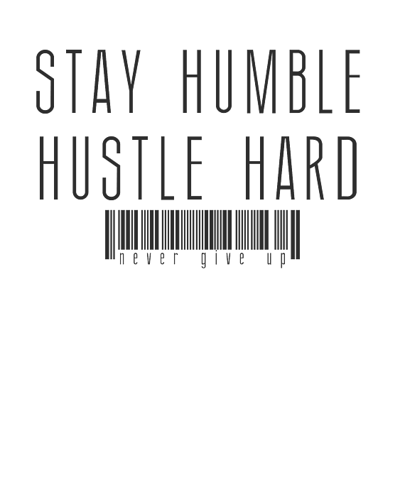 Stay humble, hustle hard Fleece Blanket by Jan Deelmann - Pixels