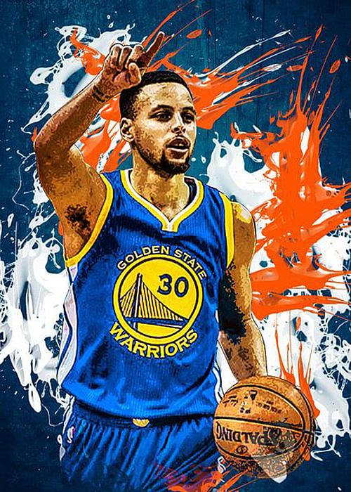 Steph • Curry Brand collage piece by me : r/warriors