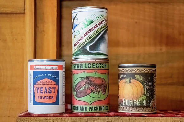 John Kirkland - Still Life - Vintage Food Cans