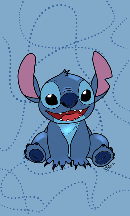 Stitch Disney Throw Pillow by Dilini Abeysinghe - Pixels