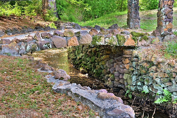 Lisa Wooten - Stone Bridge At Lee State Park South Carolina