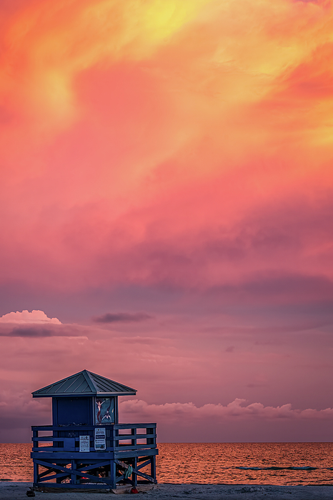 Michael Smith - Stormy Beach Sunset